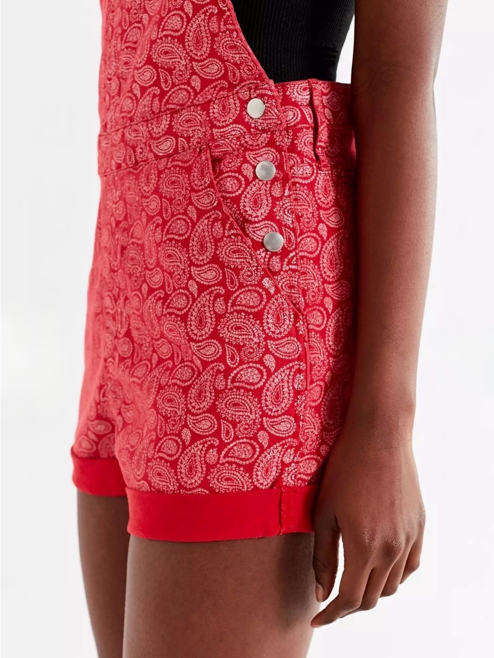 URBAN OUTFITTERS BDG Pinup Shortall Overall Size Medium - Picture 4 of 8
